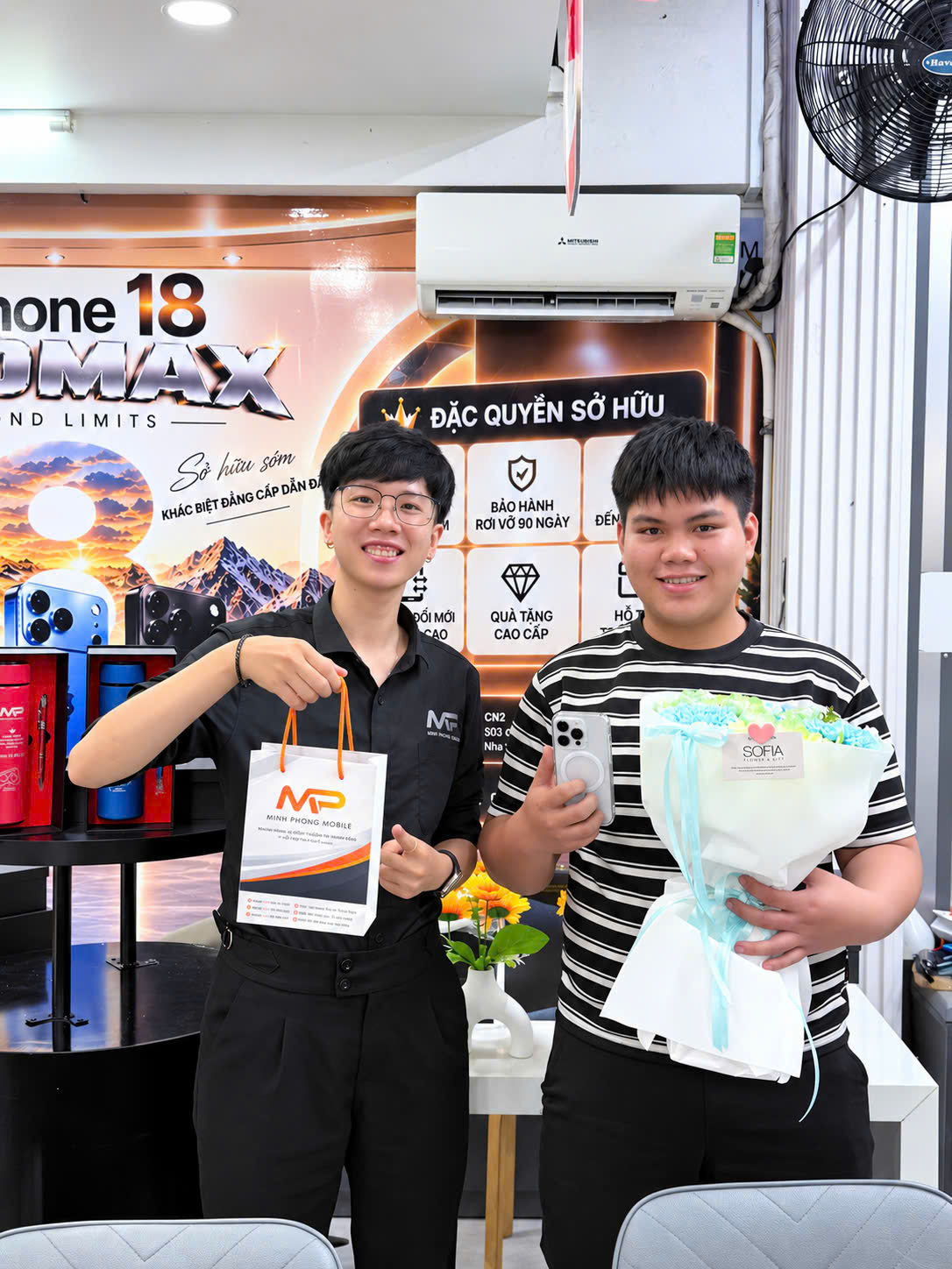 Khách hàng Minh Phong Mobile